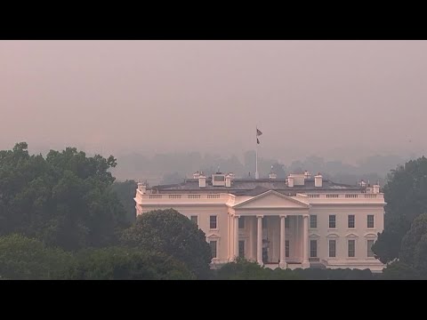 ＮＹなど米北東部で深刻な大気汚染、カナダ山火事の煙で ホワイトハウスで予定の行事延期