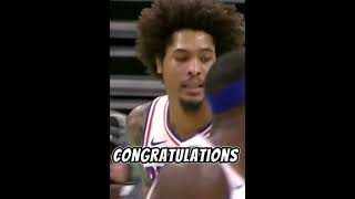 Kelly Oubre curses while talking about 76er fans after win over Utah Jazz
