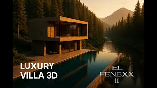 Luxury Mountain Villa | AI 3D Archviz Animation • HVAC Design + Cinematic Trap Type Beat