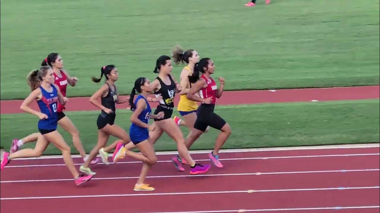 2023 Hawaii State Track Girls 1500m Run Final YouTube