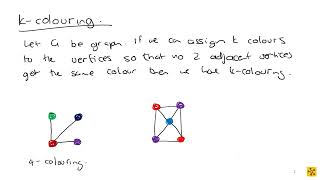 MAPV101 Graph Colouring   Basics
