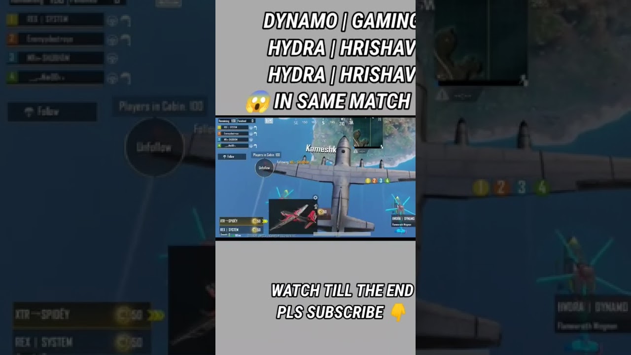 Dynamo gaming | HYDRA DANGER - HYDRA HRISHAV IN SAME MATCH 😱😱