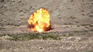 Practical training: Destruction of surplus/obsolete engineering ammunition by Open Detonation Resimi