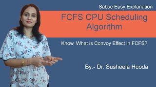 Lecture-7: FCFS CPU Scheduling Algorithm in Operating System|B.Tech|MCA|BCA|GATE|UGC-NET|PGT|TGT