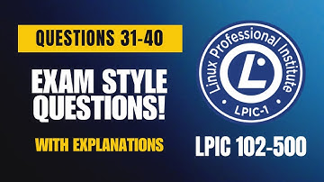LPIC-1 (102-500) Exam-Style Practice Questions 2025 | Q31–40 (With Explanations)