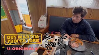 Guy thinks he can boss trawler sea sickness | Guy Martins Proper Jobs
In Guys Proper Jobs, Guy will become a trawler deckhand (something Grimsby lad Guy is keen to learn more about), getting to grips with nature as a wildlife warden on the remote Calf of Man island, training to become a firefighter in some scarily real environments, and becoming part of the dog mountain rescue team tackling dangerous terrain as a mountain rescue guide.
Stream Guy Martin: Proper Jobs on U: https://u.co.uk/shows/guy-martins-proper-jobs/watch-online
#GuyMartin #ProperJobs
Welcome to the only official Guy Martin Proper YouTube channel. Make yourself a cup of tea or twenty & follow every race, every build and every country Guy visits. Fair play.
Subscribe here https://bit.ly/2OwyYOY Guy thinks he can boss trawler sea sickness | Guy Martins Proper Jobs
