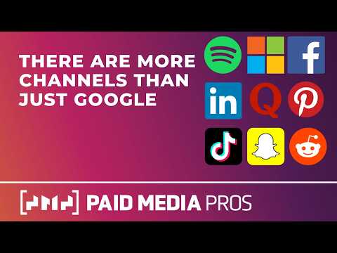 Original video thumbnail: You Have Many More Options Than Just Google Ads