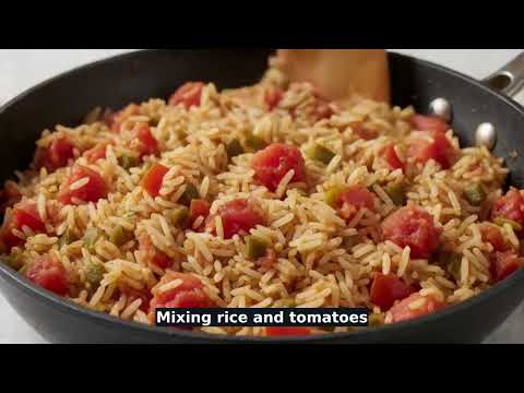 Spanish Rice and Potato Skillet recipe video thumbnail