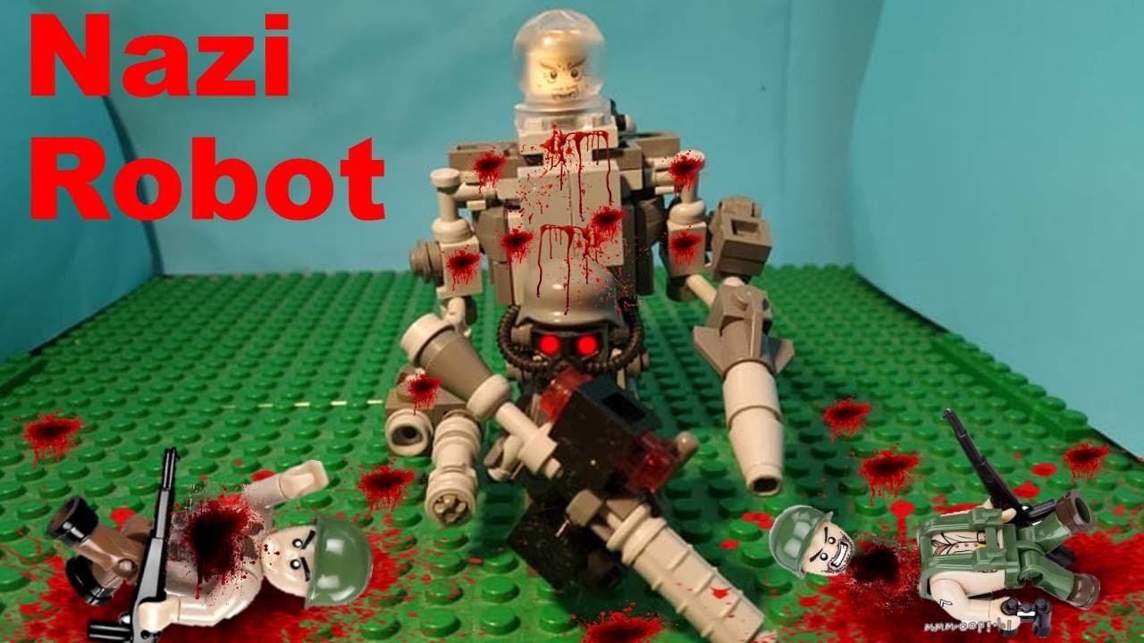 Lego/Cobi Nazi Robot World War II Animation Episode 2 - YouTube