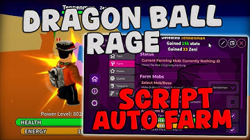 [GOD V🔥] Dragon Ball Rage Script - Auto Farm, Max Stats & Kill Aura Roblox 2025