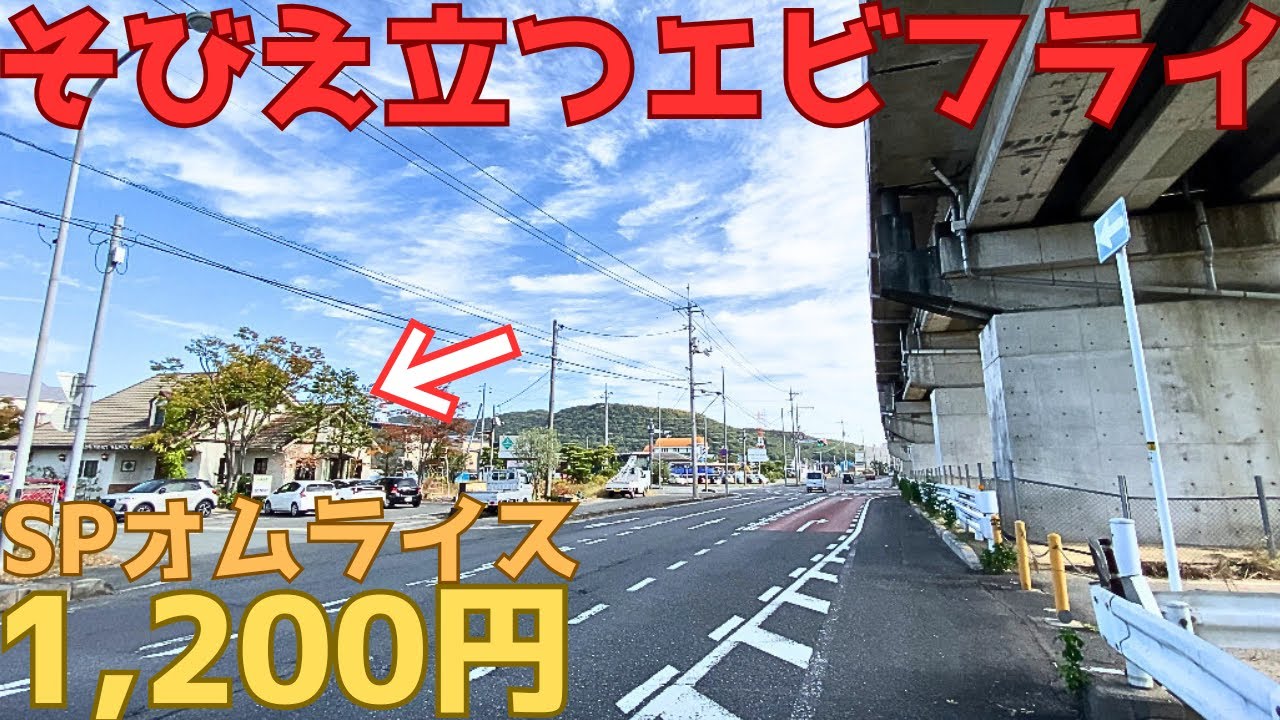 【レトログルメ330】岡山県の新幹線高架沿いに 映えるオムライスがあると聞いたので...