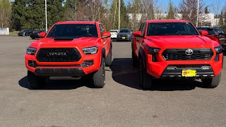 Trading my 2023 Toyota Tacoma Trd Pro for 2024 Toyota Tacoma Trd Off Road Solar octane