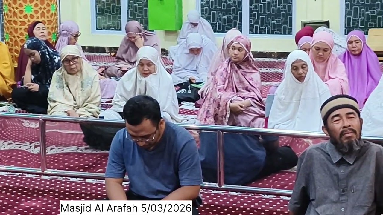 Malam Nuzulul Qur'an Masjid Al Arafah
