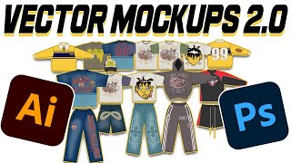 How to make VECTOR MOCKUPS.... Again