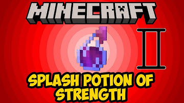 Minecraft: Hoe maak je een Splash Potion of Strength II | Eenvoudige gids voor drankjes