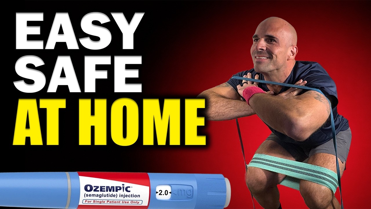SCARED OF LOSING MUSCLE ON GLP-1S? DO THIS WORKOUT (NO GYM NEEDED)