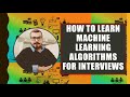 Interview Prep Day 1-How To Learn Machine Learning Algorithms For Interviews- Naive Bayes Classifier