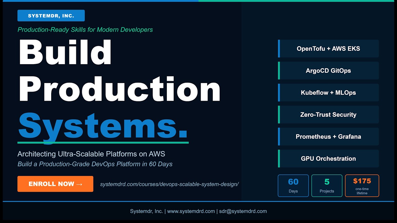 Production Platform Operator Course 60-Day DevOps Engineering Course 2026: Build a Production Social Media ...