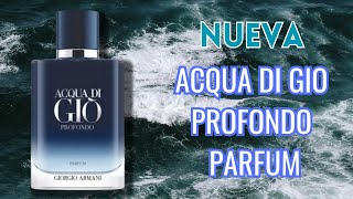 NUEVA ACQUA DI GIO PROFONDO PARFUM 2024 : Unboxing y primeras impresiones 🌊🆕