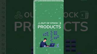 Excel Trick to Find Out of Stock Products Instantly 🔥
