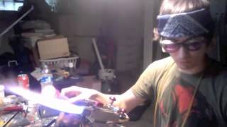 Pikachu Glass Blowing