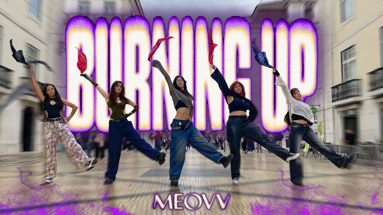 [KPOP IN PUBLIC | ONE TAKE] MEOVV(미야오) - ‘BURNING UP’ | Dance Cover by HEART GUN from Portugal