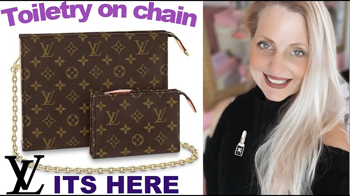 New Louis Vuitton Toiletry pouch on Chain | Louis Vuitton Toiletry 26 with a chain | lv toiletry