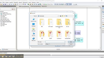 Các thao tác chức năng cơ bản với mô hình PDM, CDM
