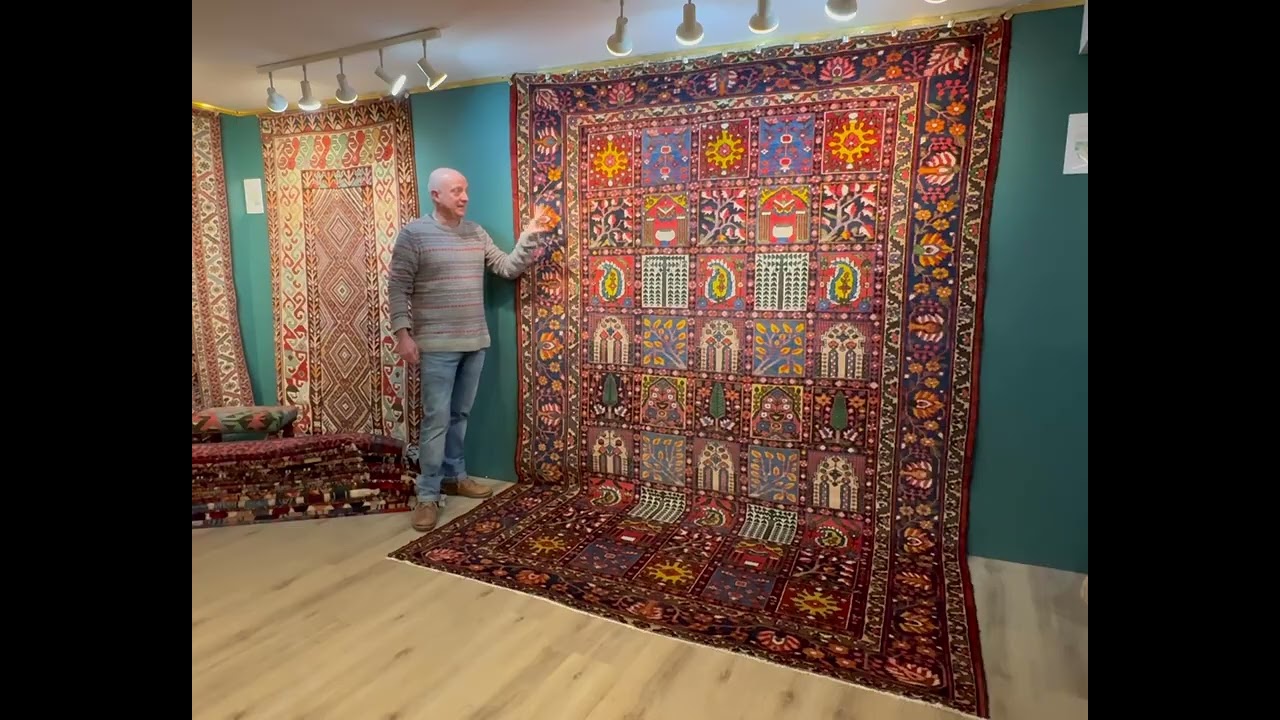 Antique Bakhtiar Carpet