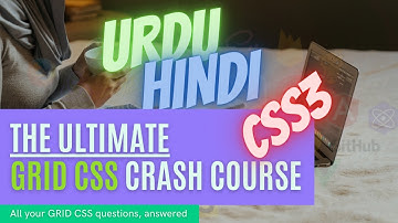 Web Development Crash Course in Urdu/Hindi: How to Create Responsive Website Layouts using Grid CSS