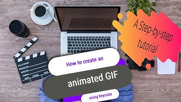 How to create an animated GIF using Keynote