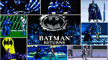 Batman Returns (1992) Versions Comparison|PORTS THAT WILL SHOCK👀U|HD|60FPS