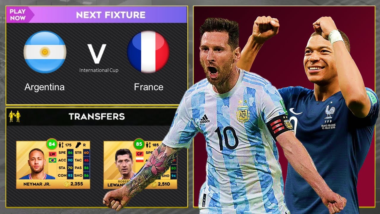 DLS 23 | Argentina vs France | Dream League Soccer 2023