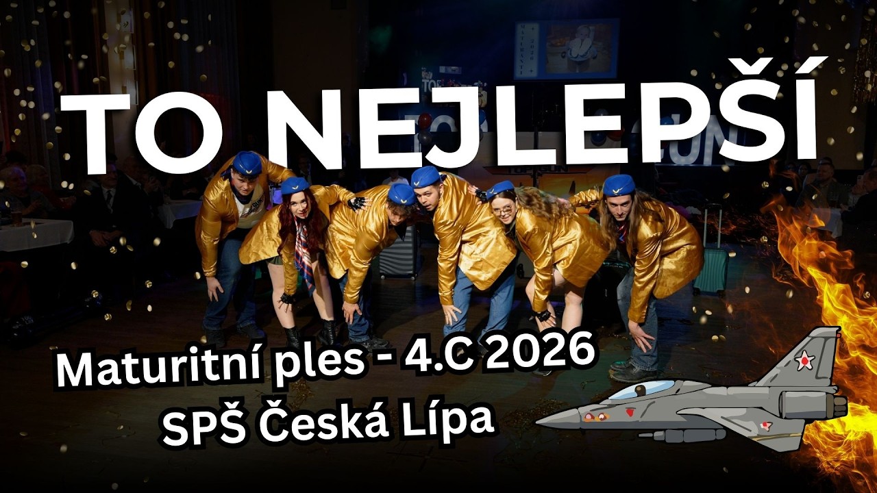 To nejlepší z maturitního plesu 🔥 TOP GUN | SPŠ Česká Lípa 4.C 7.2.2026
