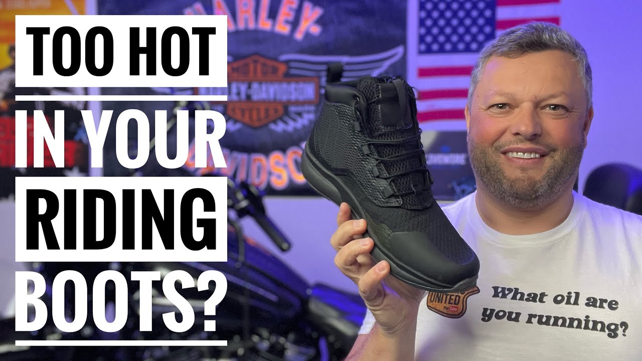 Shoes to wear when riding a motorcycle / motorcycle boots - Momo Design Firegun 3 boots