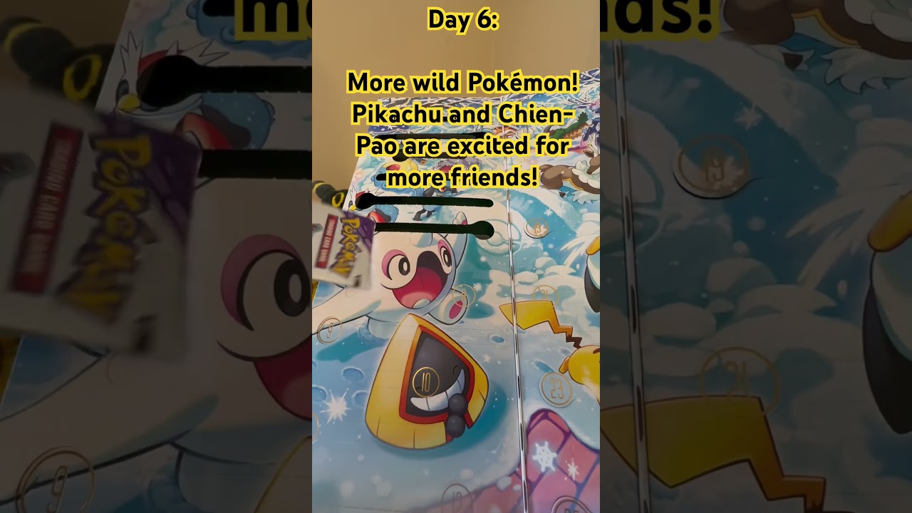Pokémon 2024 Holiday Calendar! Day 6 