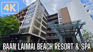 Baan Laimai Beach Resort & Spa Patong | Area Tour and Beach Walk 4K | 10,000 Hotels Review