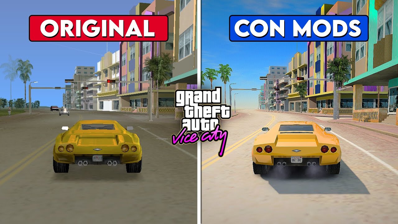 He Remasterizado GTA Vice City con mods