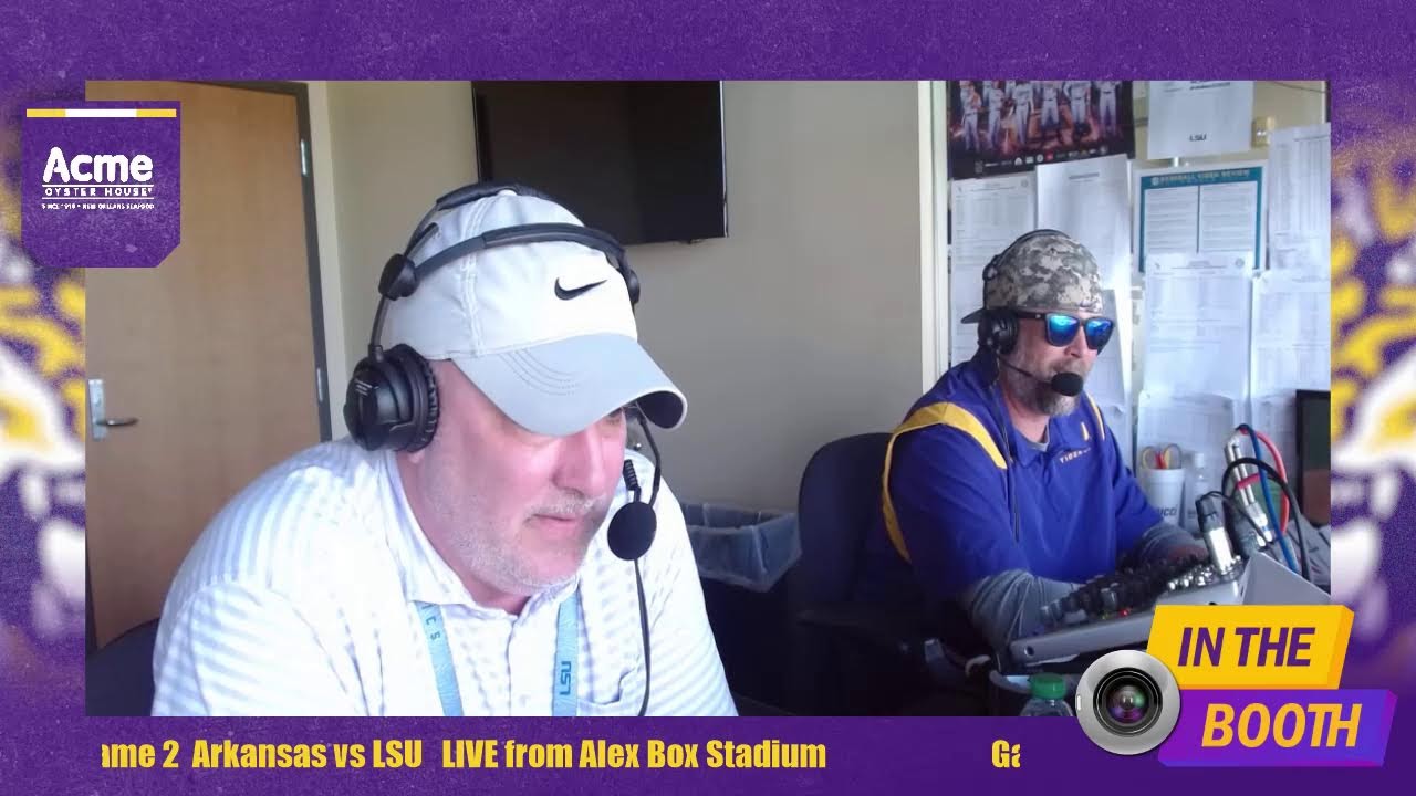 In the booth with lsu radio youtube