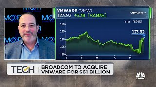 I see this Broadcom-VMware deal as a giant conglomerate play, says Moor's Patrick Moorhead