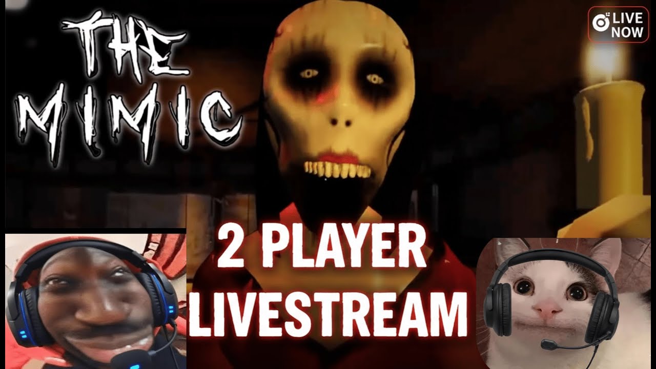 2 Friends vs The Mimic 😱 | Roblox Horror Live Stream (Hindi)