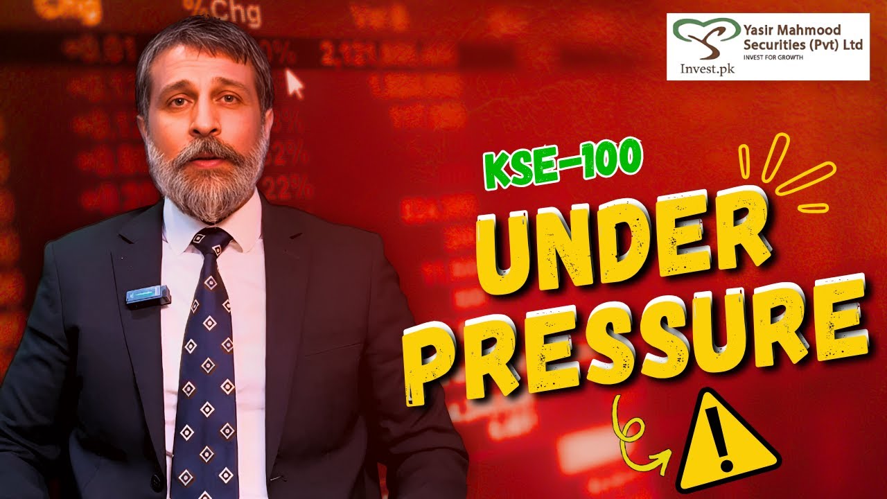 KSE-100 Under Pressure: Index Slips as Momentum Stalls