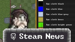 The Big Dye Update | Dwarf Fortress News