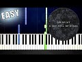 Coldplay - A Sky Full Of Stars - EASY Piano Tutorial by PlutaX