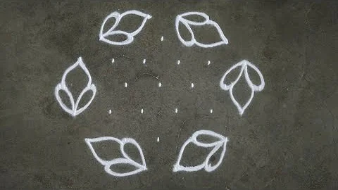 Easy and beautiful 7×4 dots rangoli designs | thipkyanchi rangoli | dots kolam | latest muggulu 2025