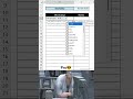 MS Excel Hack part 62/#msexcelshortcutkey #excel #shortvideo #viralvideo #trending