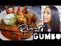 Cook with me || THE BEST DARN CHICKEN SAUSAGE SEAFOOD GUMBO YOU'LL EVER EAT! + 먹방