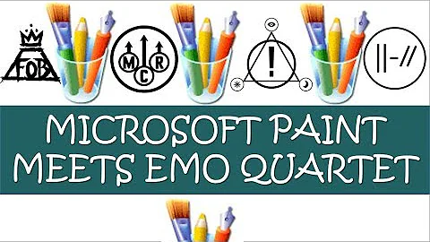 GUESS THE EMO QUARTET SONG FROM THE TERRIBLE MICROSOFT PAINT ART (For CrankThatFrank) (No copyright)