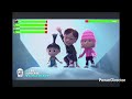 Despicable Me 2010 Final Battle With Healthbars 