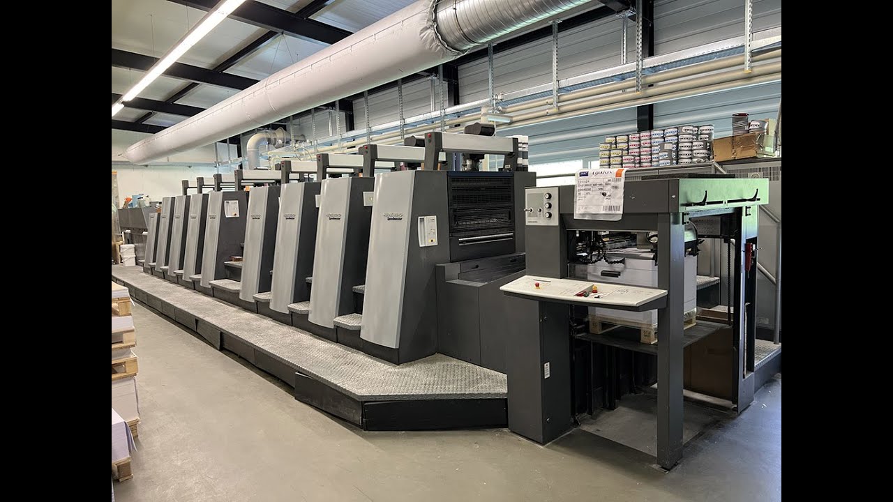 Heidelberg Speedmaster XL 75 – 8 P+LX - 2008